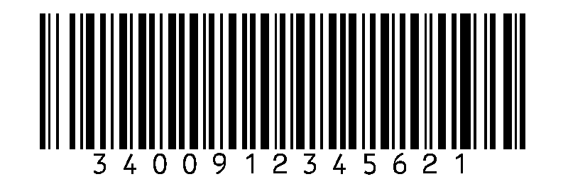 Code-barres CIP 13, Code 128 jeu B