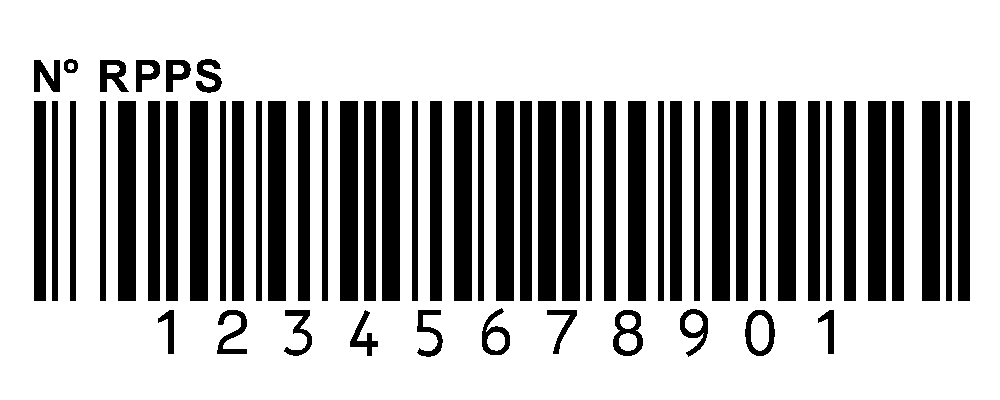 Code-barres Répertoire Partagé des Professionnels de Santé