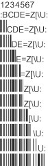 Barcode Ean 8